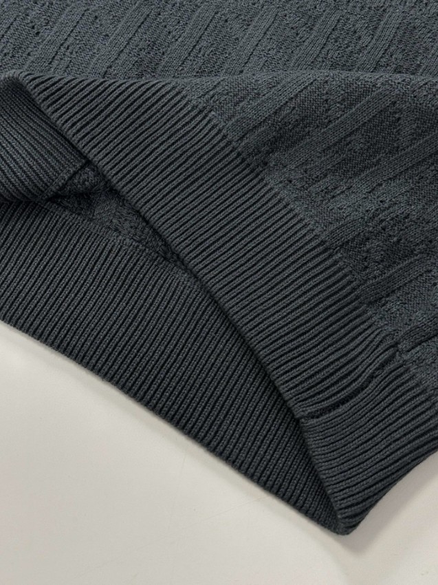 ディオール コピー 2025新作 高級感漂う 上質ウール仕様 ブラックモノグラムセーター_8