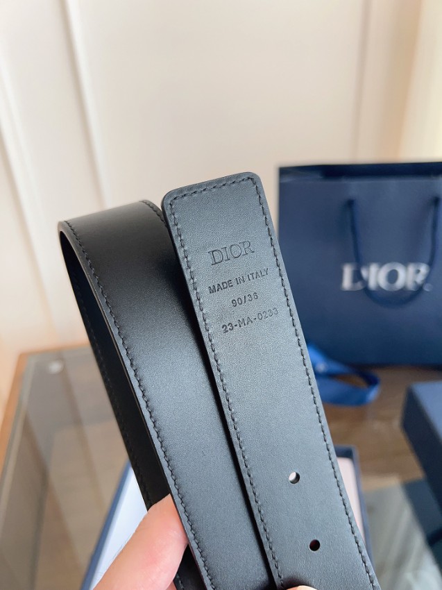 ディオール ブラック ベルト 優良サイト 高級レベル仕様 上質感 圧倒的な再現度 メンズ 高品質仕立て 人気定番_4