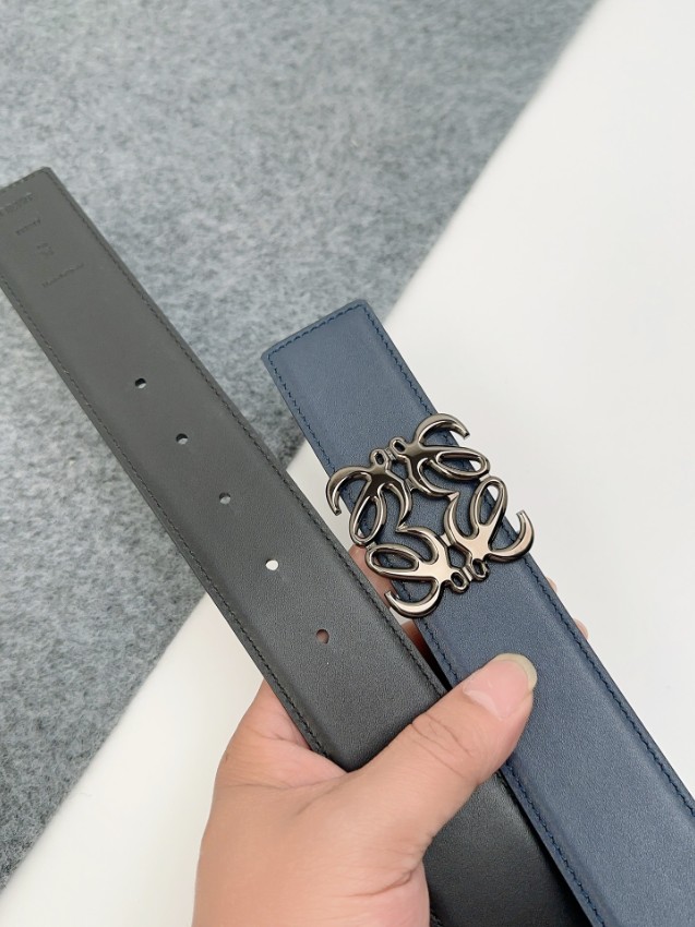 ロエベ メンズ ベルト 激安 高再現度仕様 即納対応 精密ディテール 上質レザー使用 職人技術再現 高級感漂う仕上げ_2