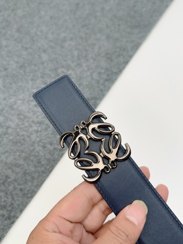 ロエベ メンズ ベルト 激安 高再現度仕様 即納対応 精密ディテール 上質レザー使用 職人技術再現 高級感漂う仕上げ_4