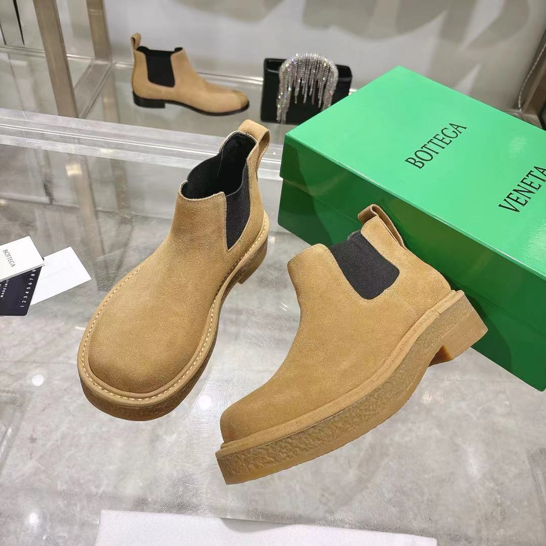 ボッテガヴェネタ サイドゴアブーツ n級 カップル定番モデル 高再現度 スエード素材使用 男女兼用 ペアコーデ人気_5