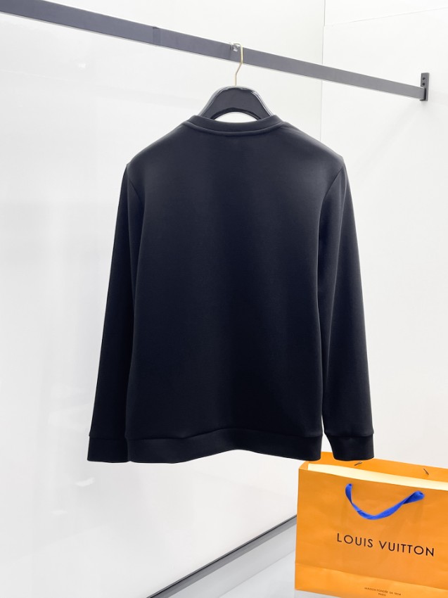 プラダ スウェット メンズ ブランド コピー 即納対応 上質感モデル ブラックデザイン 高品質素材で快適な着心地 シンプルロゴ仕様_2