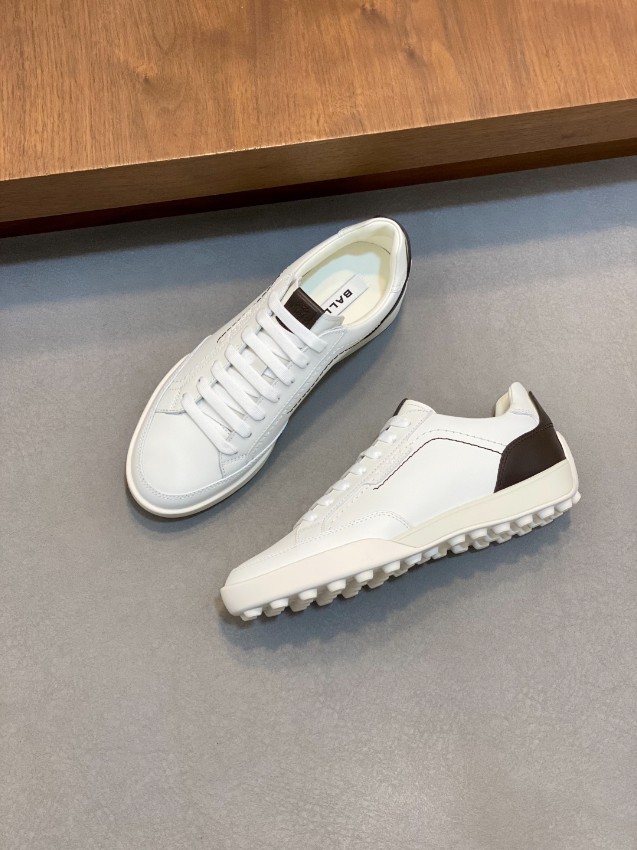 バリー スニーカー ブランド コピー 安全通販 ホワイトレザー 2025新作 高品質仕上げ メンズ カジュアル 定番人気_3