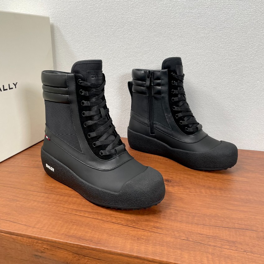 バリー ブーツ スーパーコピー 2025新作 オールブラック 防水 厚底 メンズ 高再現度 モードアウトドア仕様_2