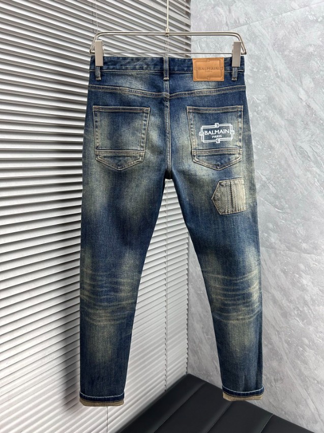 バルマン ジーンズ 2025新作 激安屋口コミ 高再現度 丁寧な縫製 通気良好 快適な着心地 個性派デザイン 安心サイト_1