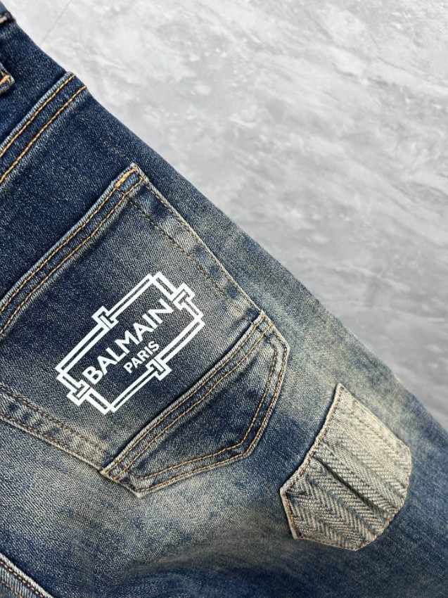 バルマン ジーンズ 2025新作 激安屋口コミ 高再現度 丁寧な縫製 通気良好 快適な着心地 個性派デザイン 安心サイト_8