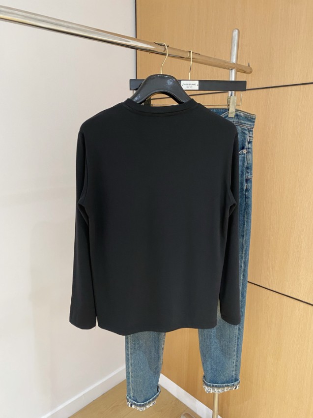 バルマン ロンT 2025新作 ブランド コピー 高再現度 丁寧な縫製 通気 快適な着心地 シンプルデザイン 安心サイト_1