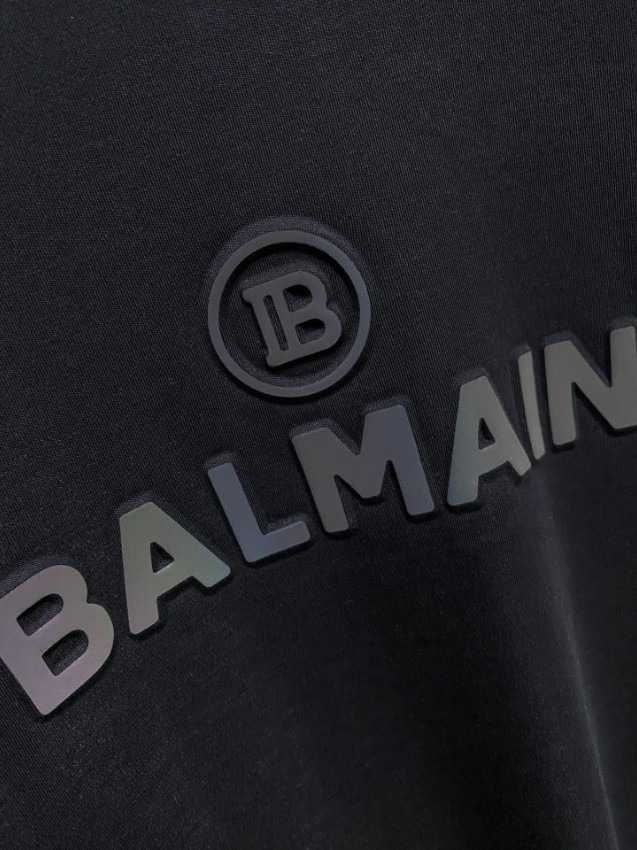 バルマン ロンT 2025新作 ブランド コピー 高再現度 丁寧な縫製 通気 快適な着心地 シンプルデザイン 安心サイト_5