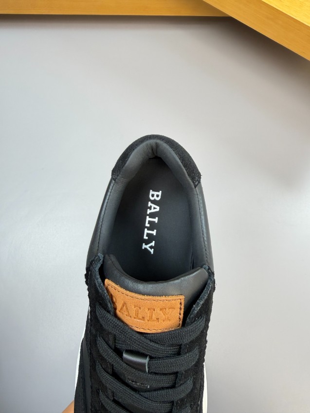 バリー スニーカー 2025新作 偽物 バレない再現度 高再現度 丁寧な縫製 発送保証 安心サイト ブラックホワイト仕様_7