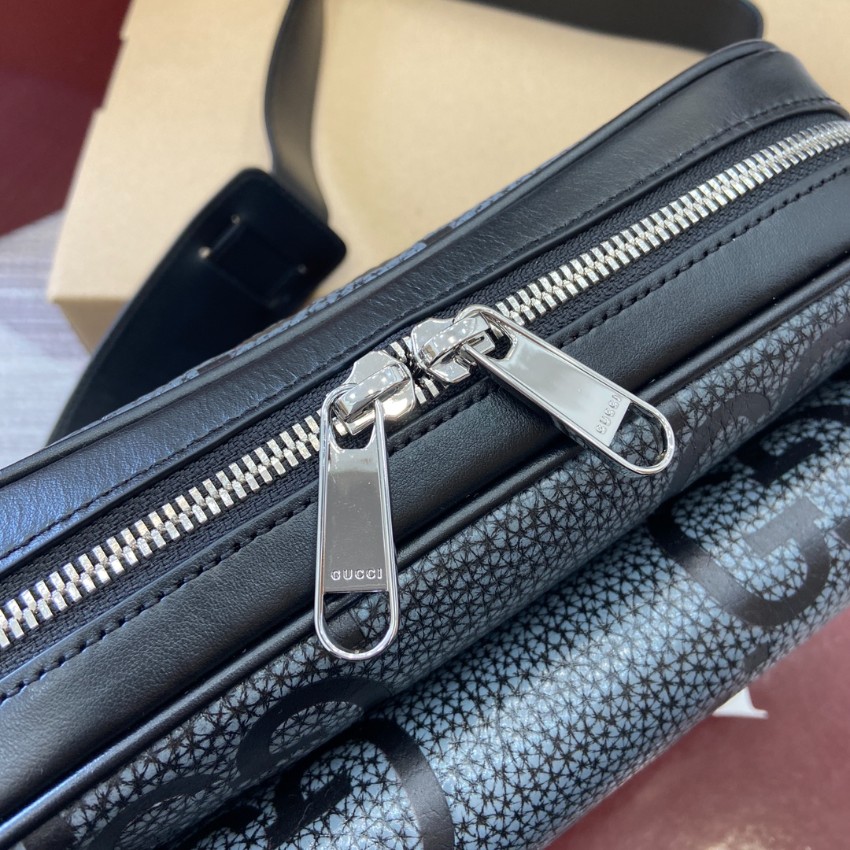 グッチ ショルダーバッグ 2025新作 偽物 バレない再現度 高再現度 丁寧な縫製 発送保証 安心サイト GG柄ブラック_7