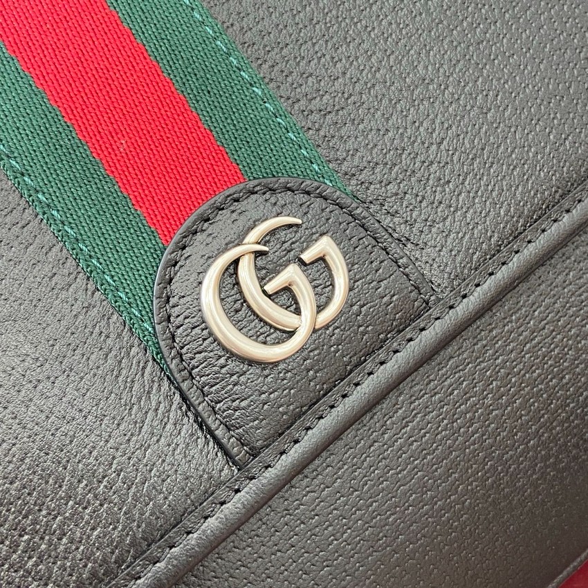グッチ ショルダーバッグ 2025新作 一比一 高級感仕上げ 本革使用 ウェブストライプ GGロゴ 安心通販_8