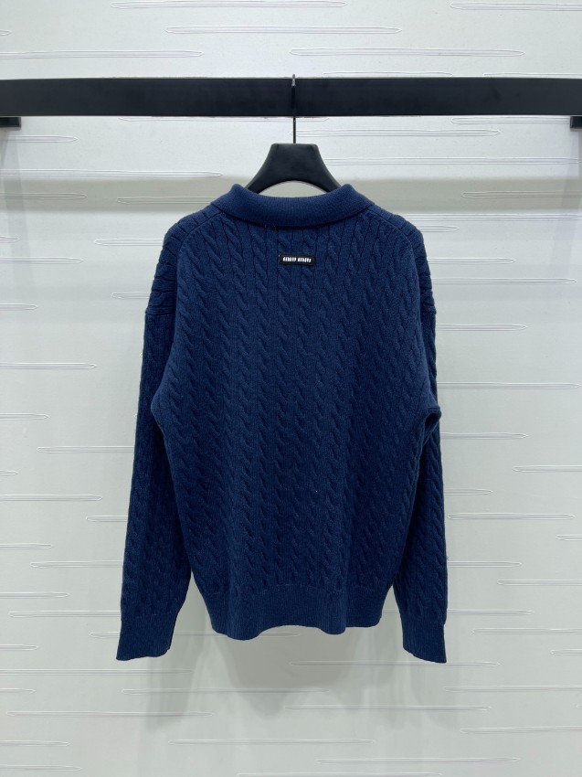 ミュウミュウ ニット トップス 2025新作 偽物 高級感仕上げ 丁寧な縫製 上質感漂う リピーター多数 安心サイト 発送保証_2