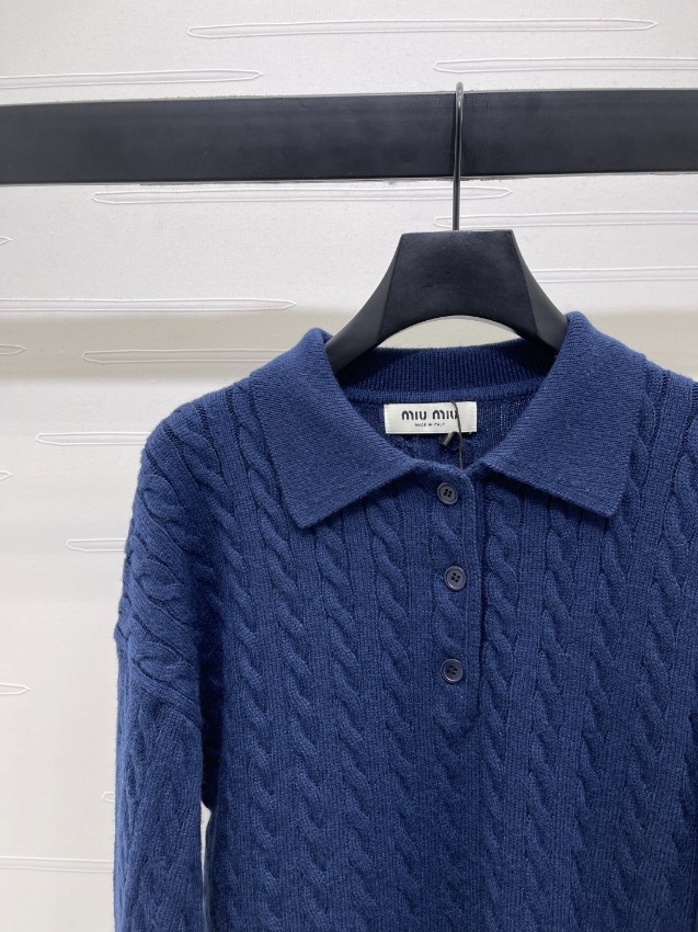 ミュウミュウ ニット トップス 2025新作 偽物 高級感仕上げ 丁寧な縫製 上質感漂う リピーター多数 安心サイト 発送保証_4