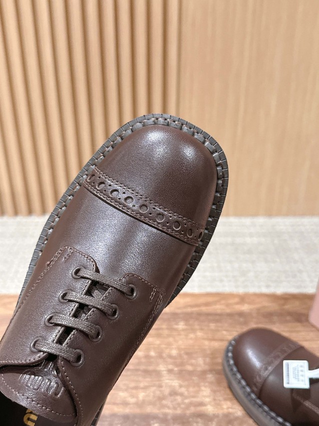 ミュウミュウ レザーシューズ 2025新作 スーパーコピー 優良サイト 高品質仕上げ 本格派モデル 高級感漂う 安心サイト_6