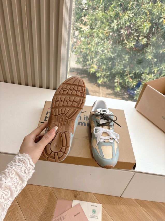 ミュウミュウ×ニューバランス スニーカー 2025新作 激安屋口コミ 高再現度 本格派モデル 高評価 軽量仕様 安心サイト_4