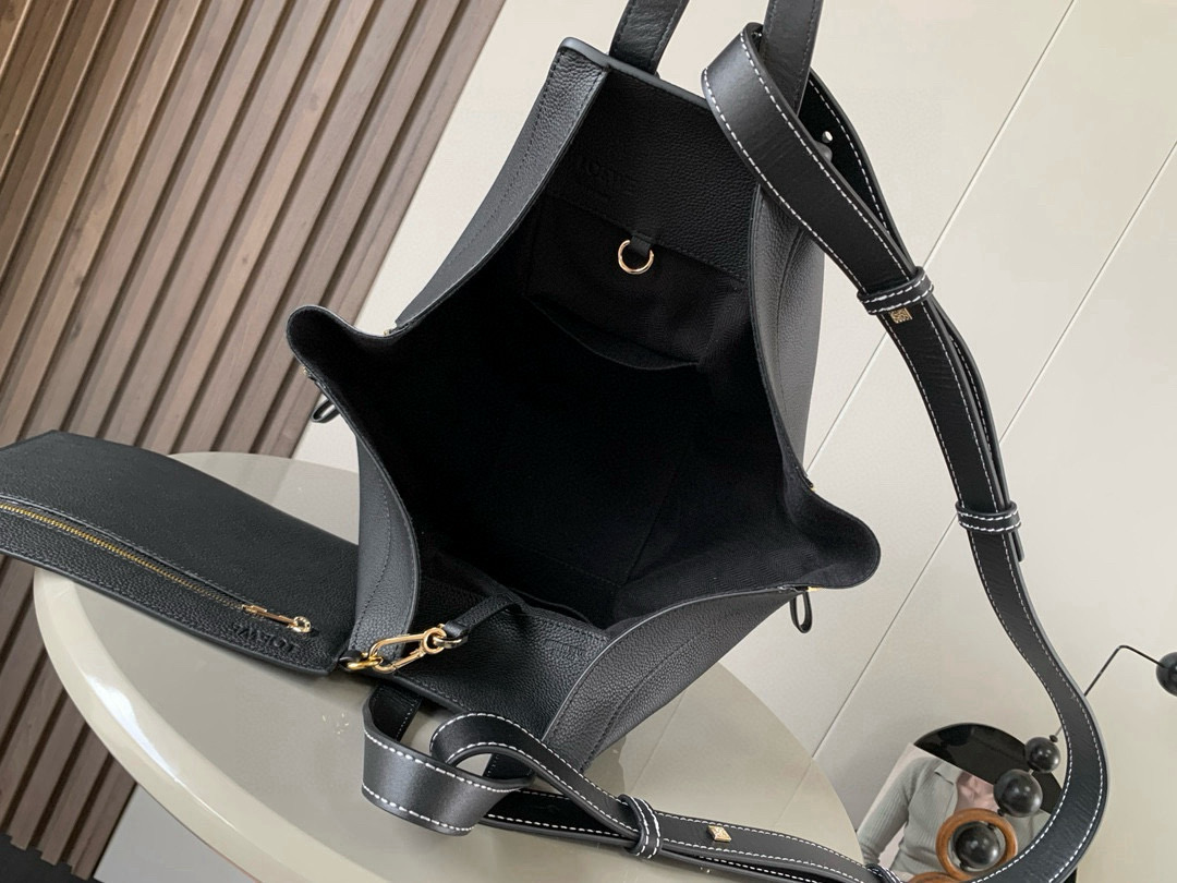 ロエベ 偽物 バレない再現度 ハンモックバッグ 2025新作 高再現度モデル コントラストステッチ仕様 上質カーフ使用 安心サイト_5