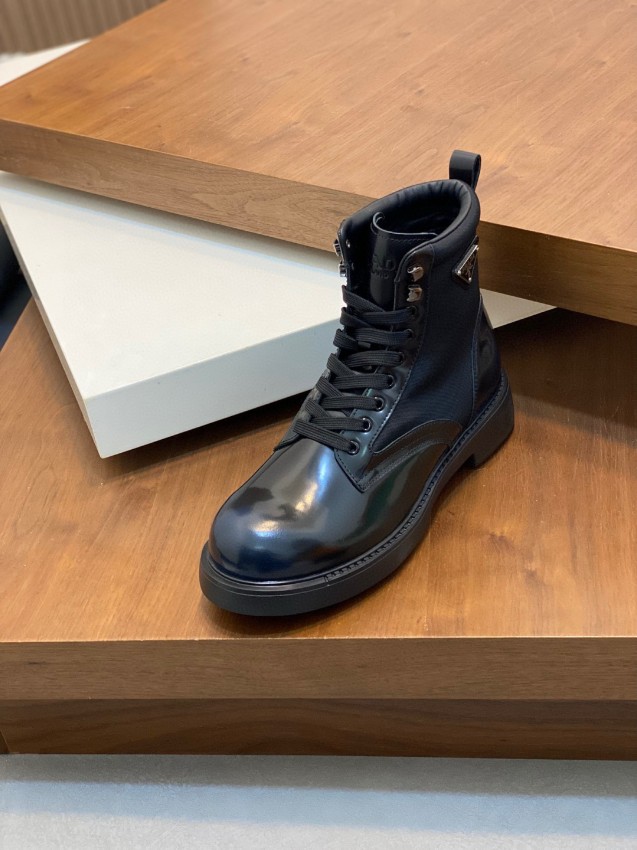 プラダ 激安 ブーツ 2025新作 高級感仕上げ ハイカットモデル 発送保証付き 安心サイト 高再現度仕様_8