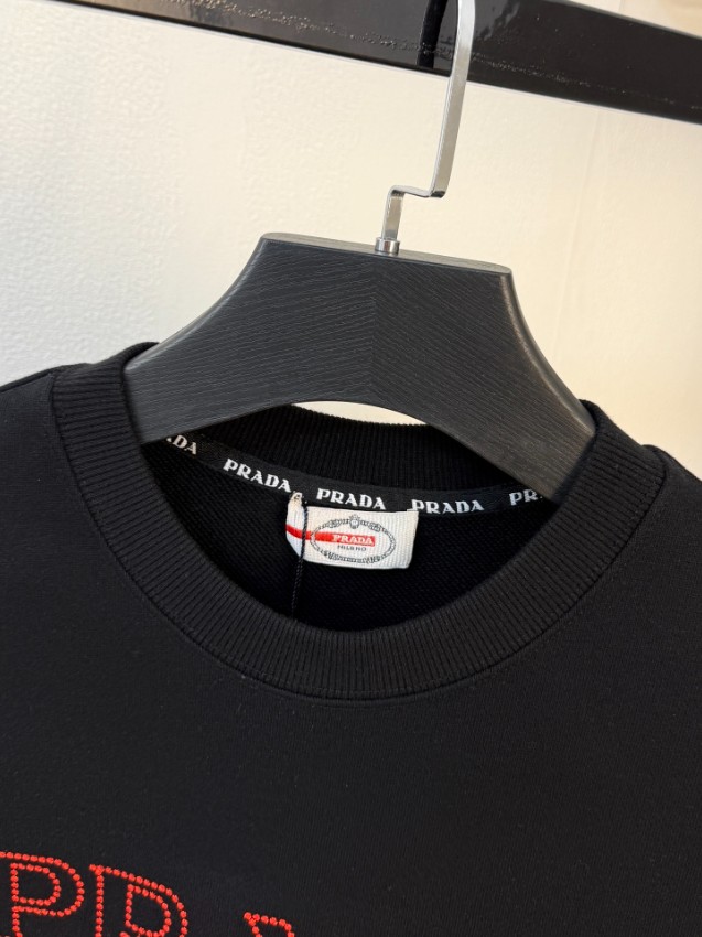 プラダ スウェット トレーナー 2025新作 偽物 バレない再現度 高再現度 快適な着心地 肌触り良好 男女兼用 高級感仕上げ 即納対応_4