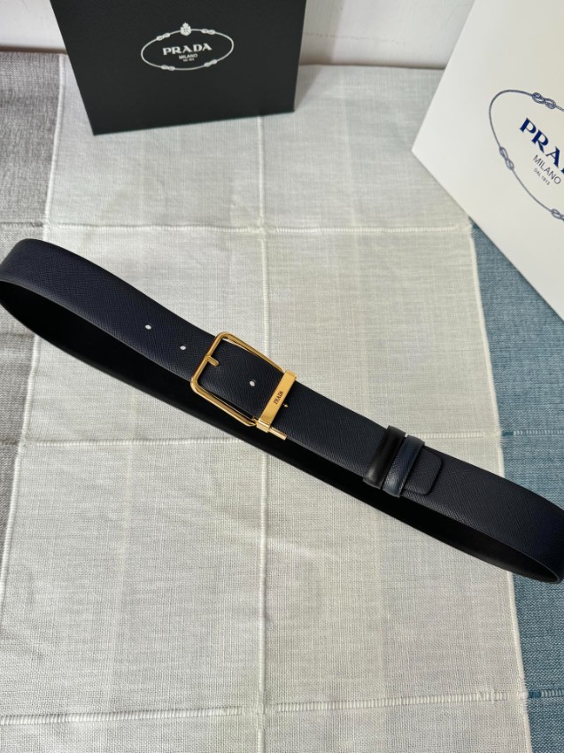 プラダ ベルト メンズ 2025新作 偽物 高再現度 本革使用 精密ディテール 高級感仕上げ 丁寧な縫製 エレガントデザイン 安心サイト_4