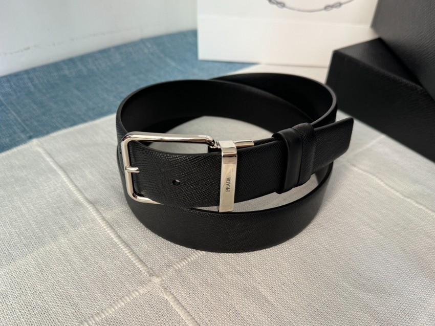 プラダ ベルト メンズ 2025新作 コピー 高再現度 本革使用 精密ディテール 高級感仕上げ 丁寧な縫製 上質感 安心サイト 即納対応_4