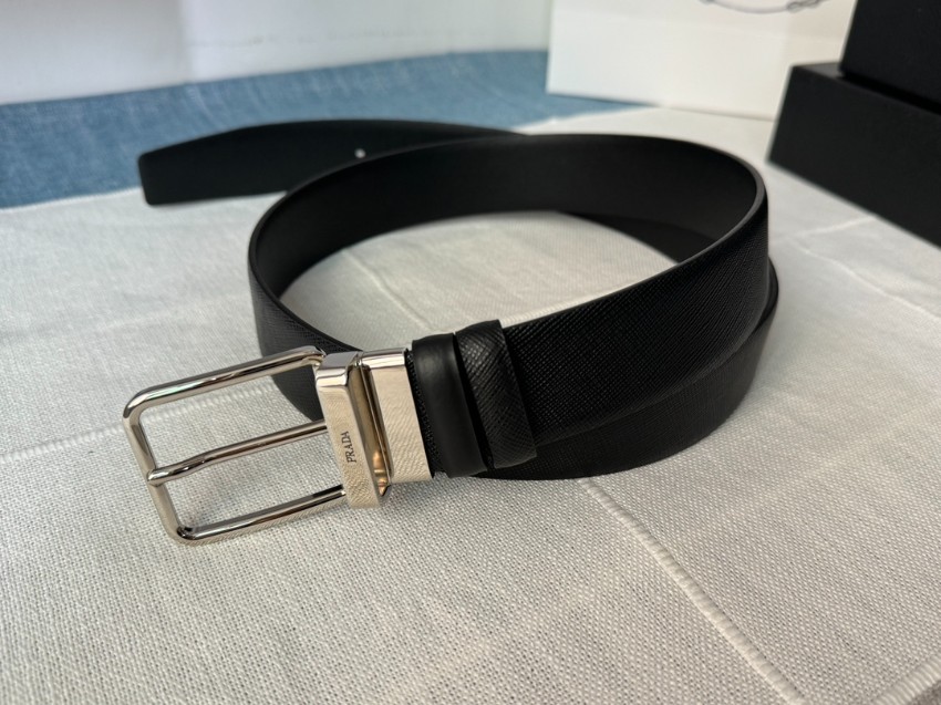 プラダ ベルト メンズ 2025新作 コピー 高再現度 本革使用 精密ディテール 高級感仕上げ 丁寧な縫製 上質感 安心サイト 即納対応_7