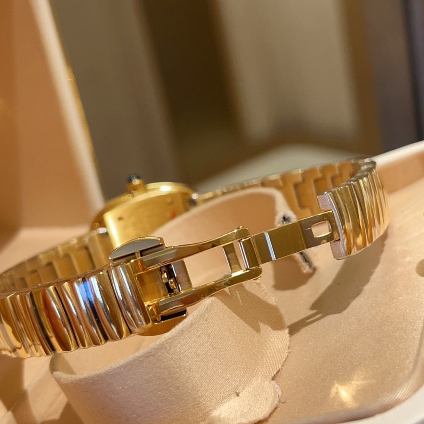 カルティエ 時計 レディース ブランド コピー 激安通販 ベニュワール ゴールド ワインレッド 高級腕時計_8