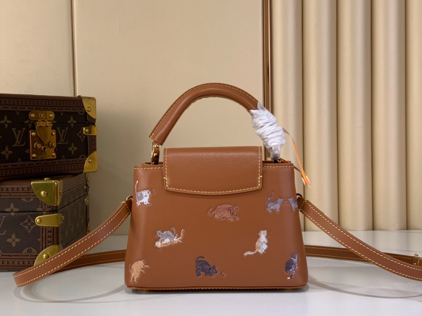 ルイヴィトン偽物 キャットデザインバッグ2025新作 高再現度 丁寧な縫製 上質感漂う 高級感仕上げモデル_1