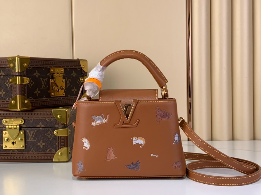 ルイヴィトン偽物 キャットデザインバッグ2025新作 高再現度 丁寧な縫製 上質感漂う 高級感仕上げモデル_3