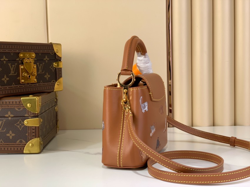 ルイヴィトン偽物 キャットデザインバッグ2025新作 高再現度 丁寧な縫製 上質感漂う 高級感仕上げモデル_2