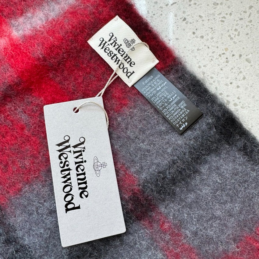 ヴィヴィアンウエストウッド スカーフ 格安 2025新作 高評価 柔らか素材 上質感漂う レビュー高リピ率 安心サイト 男女兼用_5