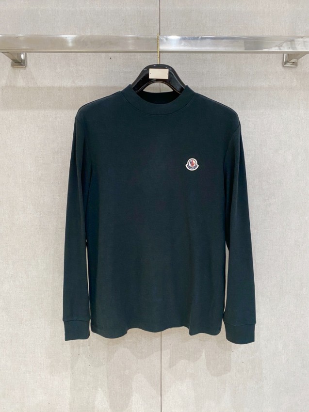 モンクレール ロンT ブランド コピー 安全通販 2025新作 高級感仕上げ 上質コットン素材 男女兼用 快適な着心地_1