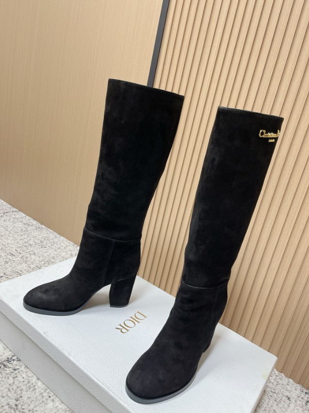 ディオール ロングブーツ 2025新作 格安 高再現度モデル 上質スエード素材 高級感漂う仕上げ 安心サイト 即納対応_2