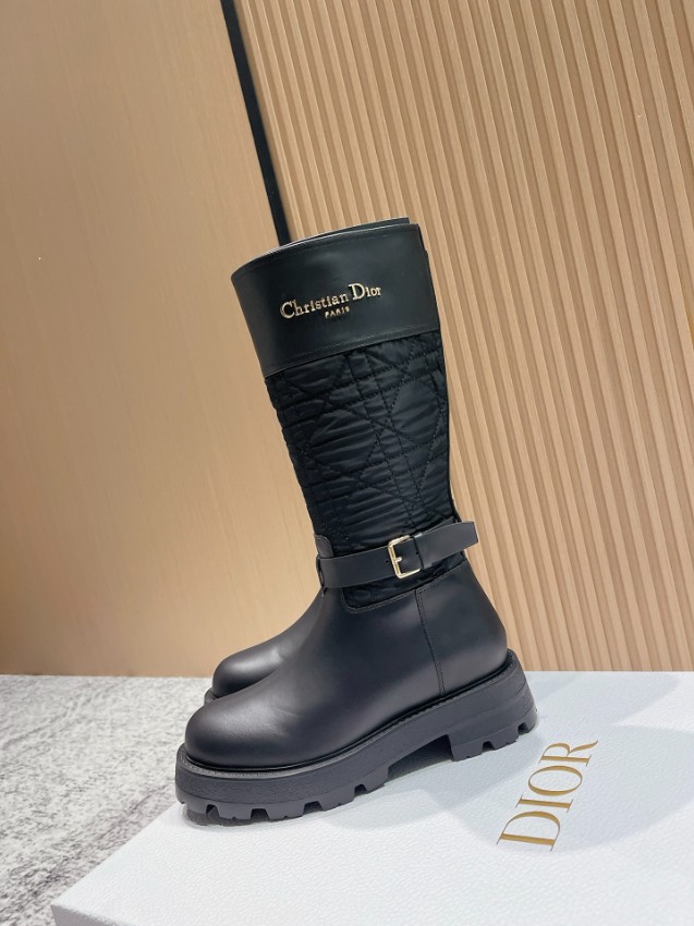 ディオール ロングブーツ 2025新作 ブランド コピー 安全通販 高再現度モデル 精密ディテール 上質レザー仕様 即納対応_4