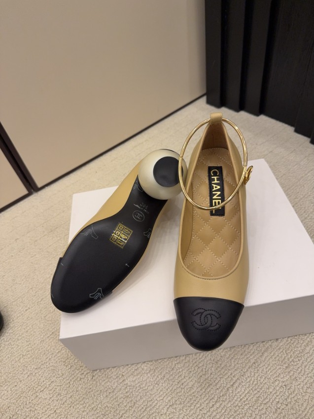 シャネル パンプス n級 2025新作 ベージュ 高再現度 本格派モデル 高級感仕上げ パールヒール 安心サイト_3