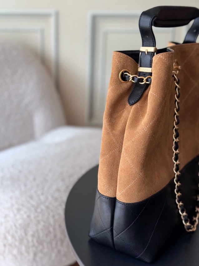 シャネル バッグ 格安 2025新作 キャメル×ブラック 高再現度 高級感漂う チェーンショルダー 口コミ多数 安心サイト_4