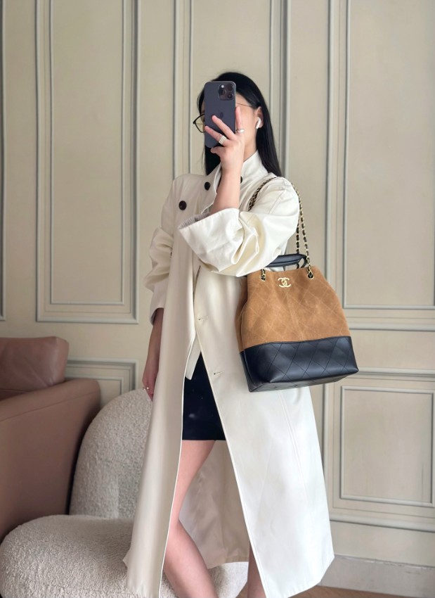 シャネル バッグ 格安 2025新作 キャメル×ブラック 高再現度 高級感漂う チェーンショルダー 口コミ多数 安心サイト_9