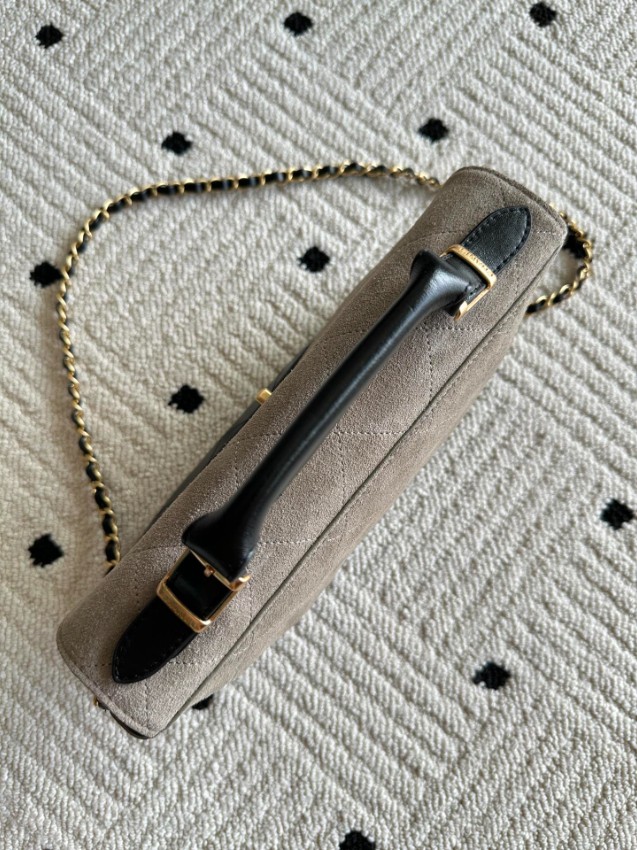 シャネル バッグ 優良サイト 2025新作 グレー×ブラック 高再現度 上質感 高級感仕上げ チェーンショルダー 安心取引_2