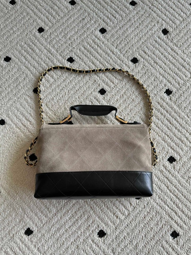 シャネル バッグ 優良サイト 2025新作 グレー×ブラック 高再現度 上質感 高級感仕上げ チェーンショルダー 安心取引_3