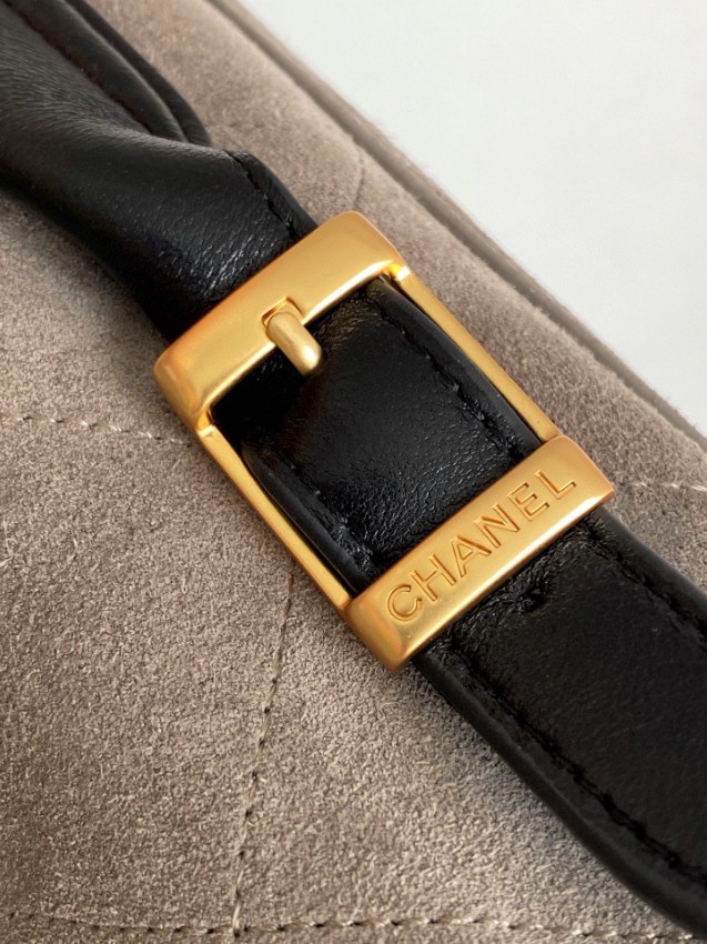 シャネル バッグ 優良サイト 2025新作 グレー×ブラック 高再現度 上質感 高級感仕上げ チェーンショルダー 安心取引_7