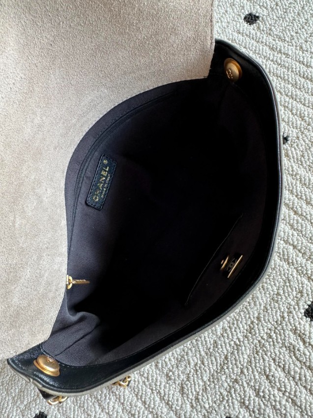 シャネル バッグ 優良サイト 2025新作 グレー×ブラック 高再現度 上質感 高級感仕上げ チェーンショルダー 安心取引_5