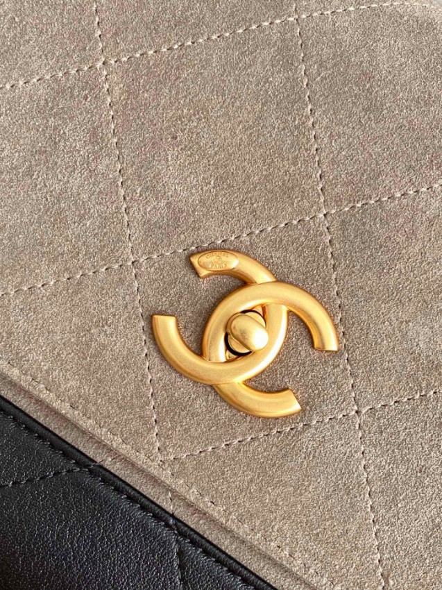 シャネル バッグ 優良サイト 2025新作 グレー×ブラック 高再現度 上質感 高級感仕上げ チェーンショルダー 安心取引_6