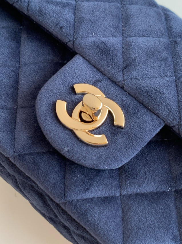 シャネル バッグ 激安屋口コミ 2025新作 ネイビー 高再現度 高級感漂う チェーンショルダー 上質感 丁寧な縫製_6