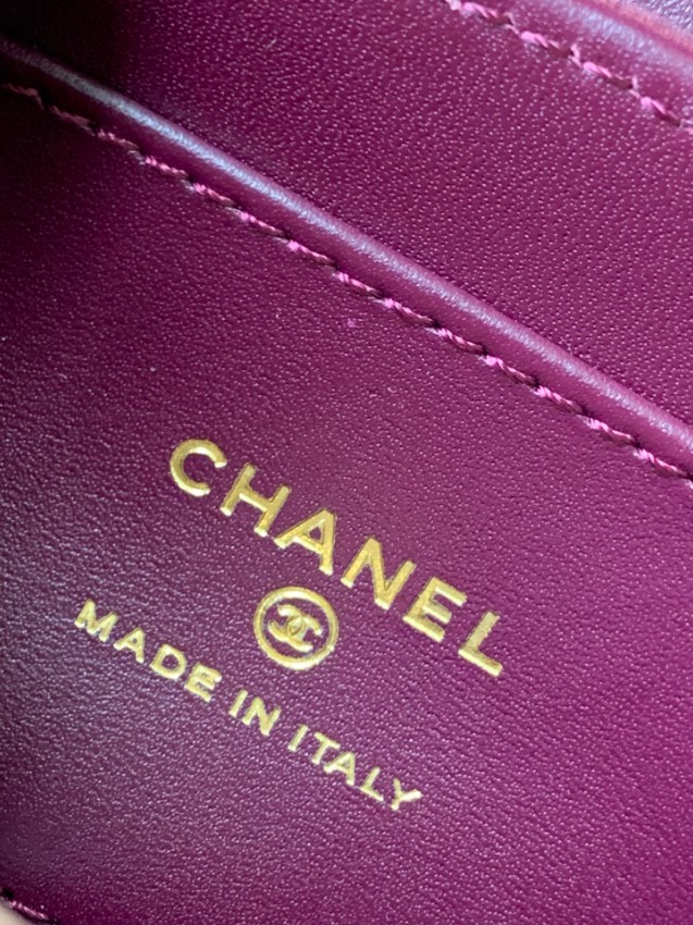 シャネル バッグ 激安 2025新作 ボルドー 高再現度 上質感漂う ミニチェーンバッグ 高級感仕上げ 安心サイト_9