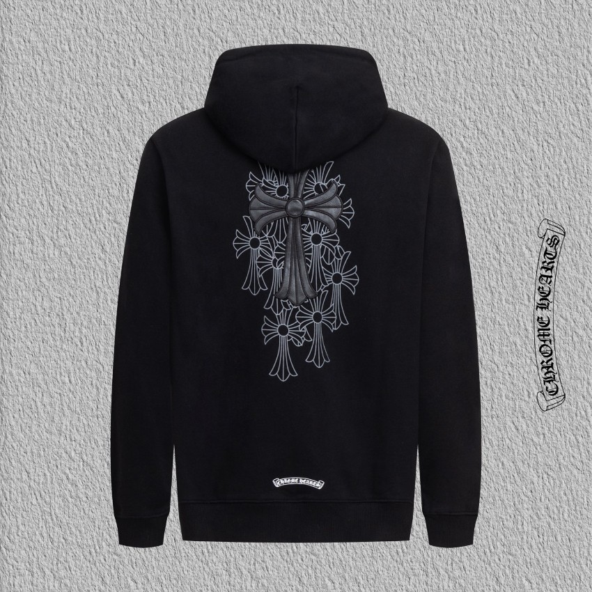 クロムハーツ パーカー ブランド コピー 2025新作 男女兼用 シンプルデザイン 快適な着心地 高品質素材使用 激安屋口コミ 高評価モデル_3