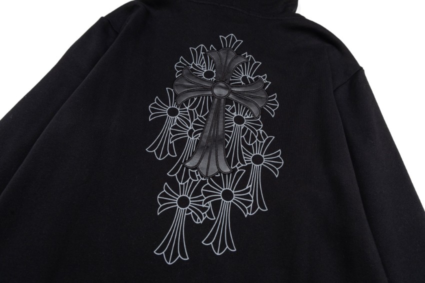 クロムハーツ パーカー ブランド コピー 2025新作 男女兼用 シンプルデザイン 快適な着心地 高品質素材使用 激安屋口コミ 高評価モデル_6