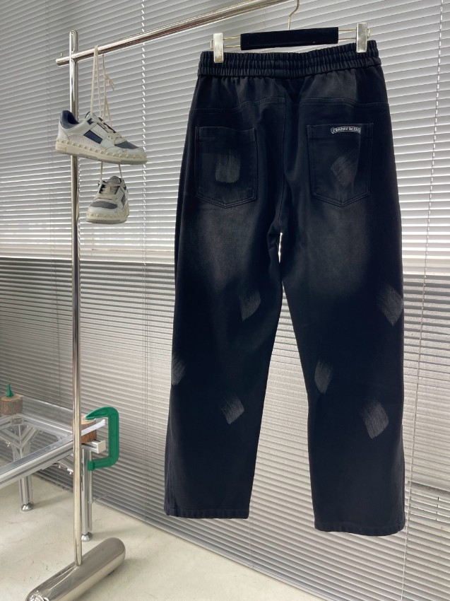 クロムハーツ スウェットパンツ 偽物 バレない再現度 2025新作 男女兼用 ブランド コピー 激安 快適な着心地 丁寧な縫製 高評価モデル_2