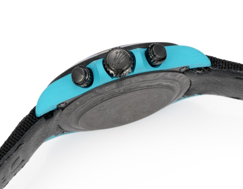 ロレックス 格安 デイトナ ターコイズブルー×ブラック 2025年新作 高再現度モデル 高級感仕上げ 安心の日本倉庫 人気腕時計_4