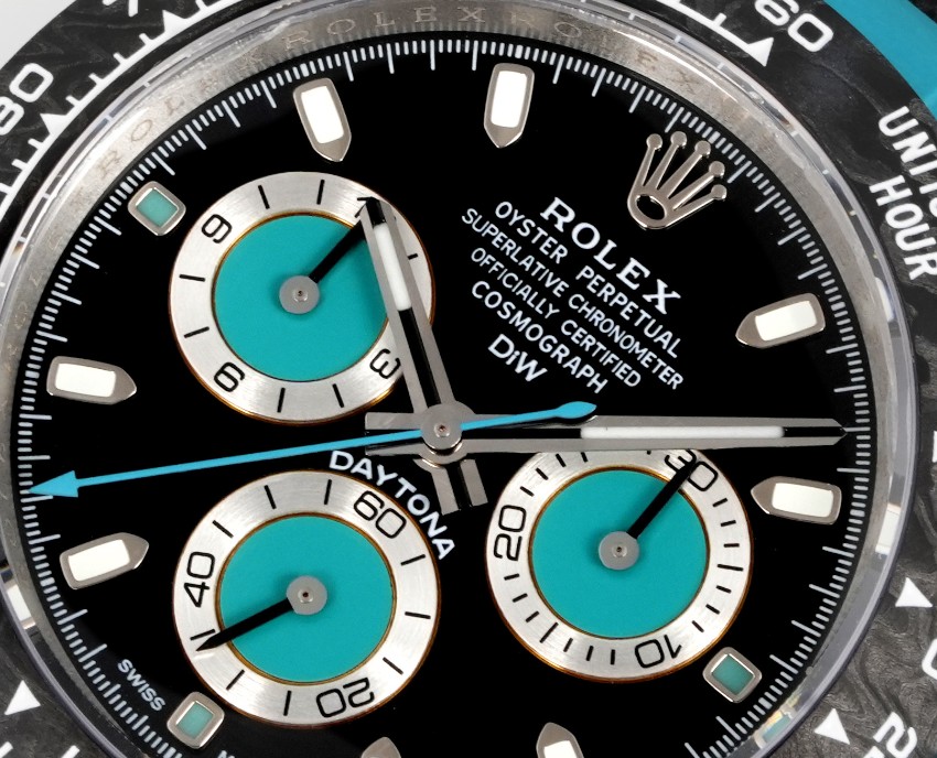 ロレックス 格安 デイトナ ターコイズブルー×ブラック 2025年新作 高再現度モデル 高級感仕上げ 安心の日本倉庫 人気腕時計_9