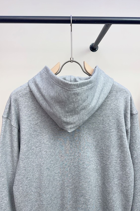 セリーヌ パーカー 格安 刺繍デザイン フーディ グレー 2025新作 ブランド 服 コピー 激安 通気 快適な着心地 高評価_6