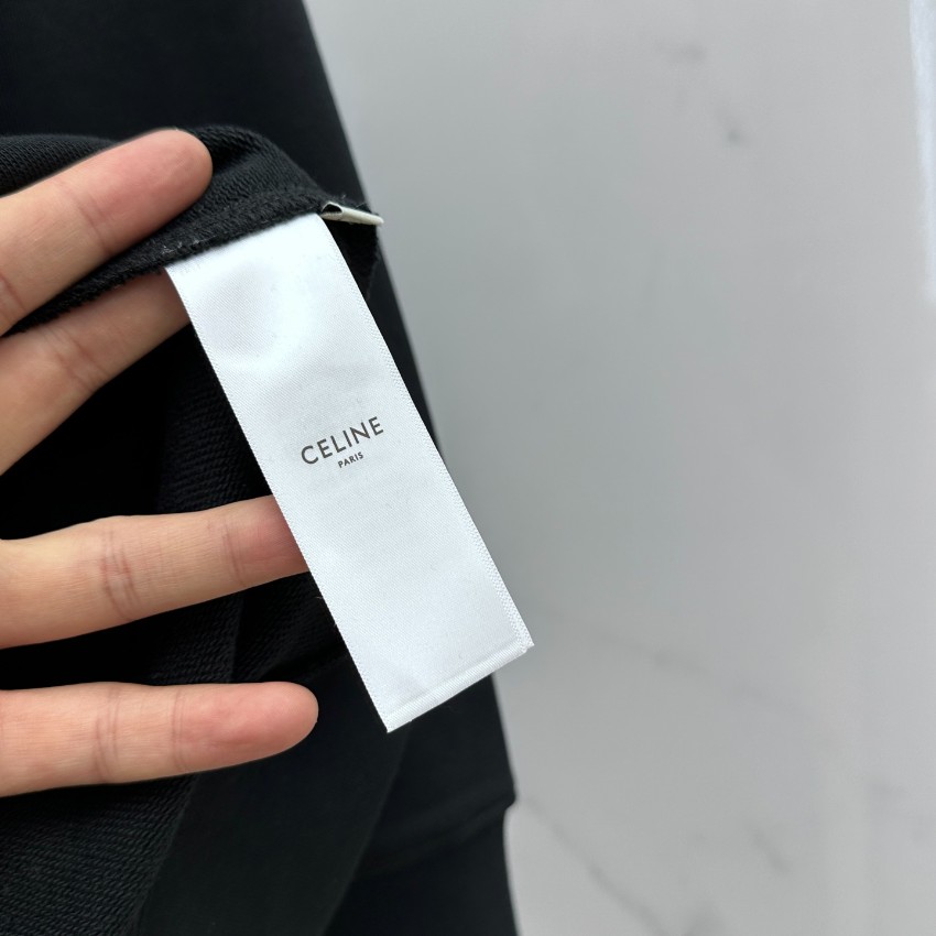 セリーヌ スウェット 偽物 バレない再現度 ロゴ トレーナー 2025新作 ブランド 服 コピー 激安 上質素材 高評価_7